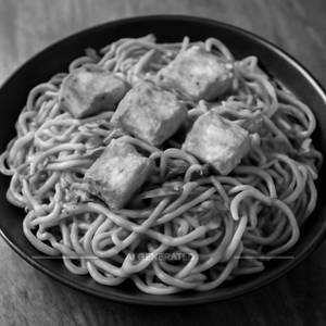 Paneer noodles