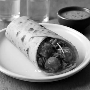 Veg Manchurian Roll