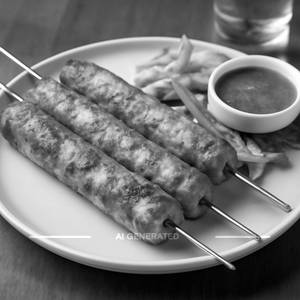 Chicken Cheese Chilly Kabab