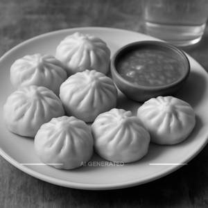 Paneer Steamed Momos8 Pieces