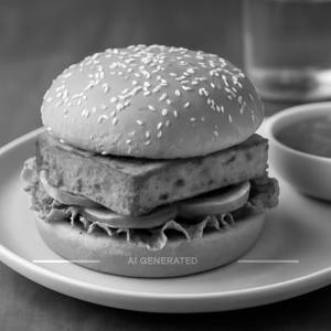 Tandoori Paneer Burger