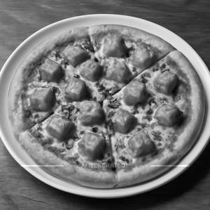 Paneer makhani pizza