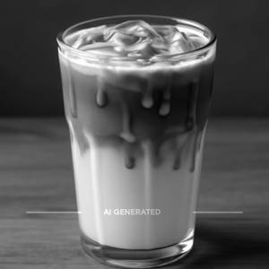 Iced caramel macchiato