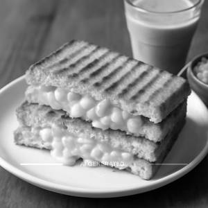 Cheese corn sandwich