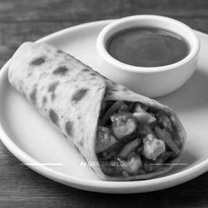 Chilli Paneer Roll