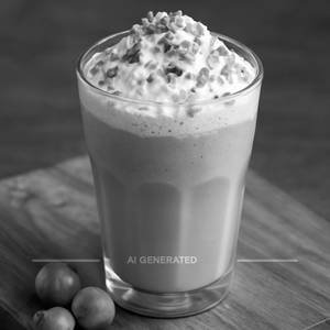 Hazelnut cold coffee