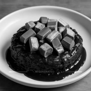 Hot brownie kitkat