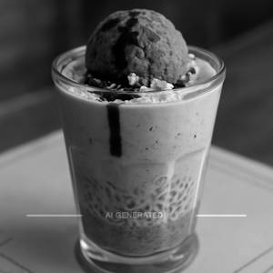 Blackcurrant falooda