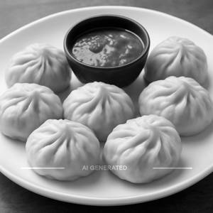 Chicken Steamed Momos (8 Pc)