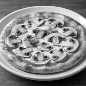 Mushroom Pizza [7 Inches]