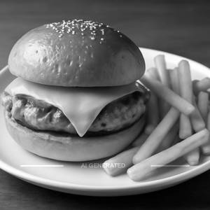 Chicken Cheese Burger