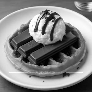 Kitkat With Ice Cream