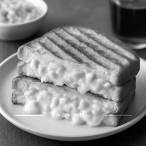 Cheese corn sandwich