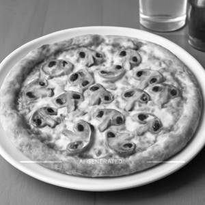 Cheese Mushroom Pizza