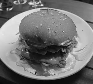 Extra Large Chicken Burger