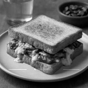 Mushroom Cheese Sandwich 