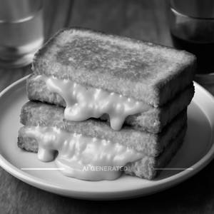 Melting Cheese Sandwich