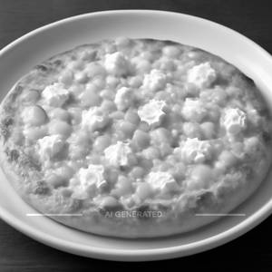 Corn Cheese Bread Pizza