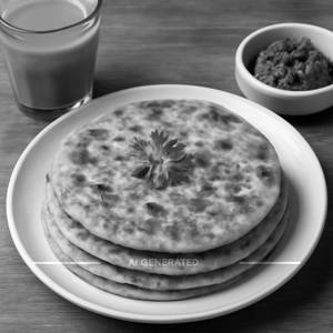 Peas Paratha