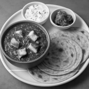 Palak Paneer Meal