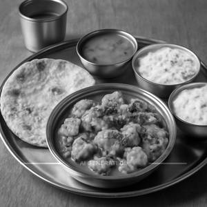 Aloo Gobi Masala Thali