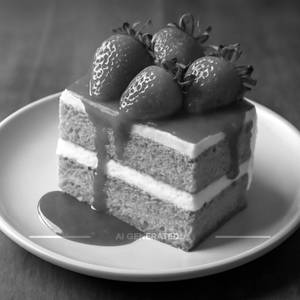 Strawberry Cake                                                           