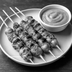 Chicken Satay With Peanut Sauce