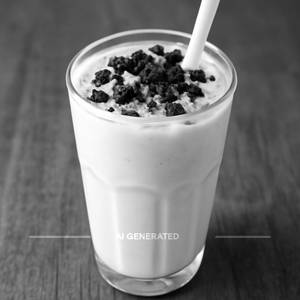 Vanilla Rock Shake