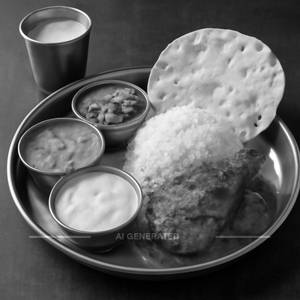 Chicken Premium Thali