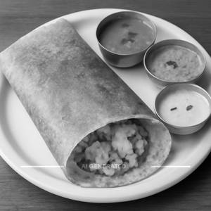 Onion Masala Dosa
