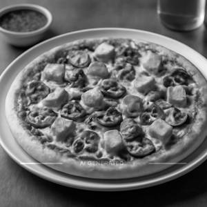 Paneer Mushroom Pizza