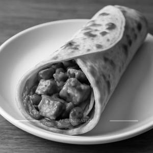 Chilli Paneer Roll