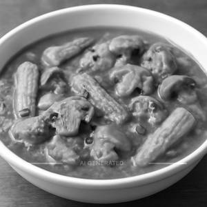 Baby Corn Mushroom Masala