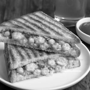 Paneer Cheese Corn Sandwich