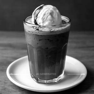 Chocolate Cold Coffee With Ice Cream