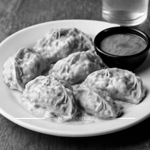 Veg afghani momos [5 pieces]