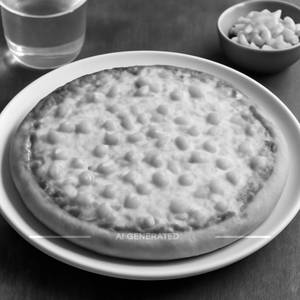 Corn cheese pizza