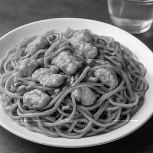 Chicken schezwan noodles