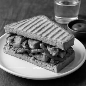 Barbeque Paneer Sandwich