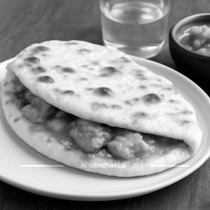 Butter Chicken Kulcha