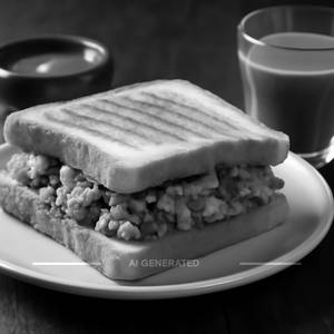 Egg Bhurji Sandwich