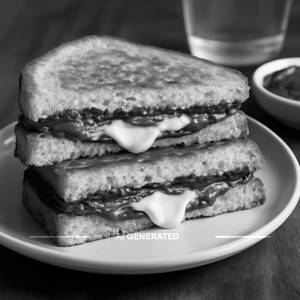 Nutella Cheese Sandwich