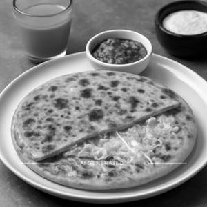 Cheese Paneer Paratha