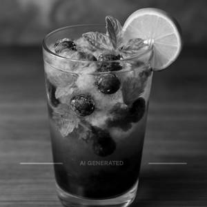 Blueberry Mojito