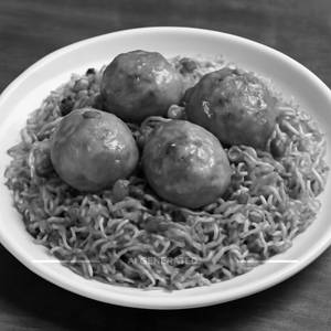 Egg Manchurian Rice