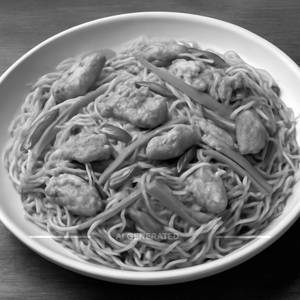 Chicken Singapuri Noodles