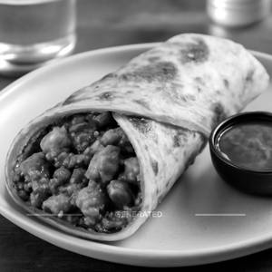 Chicken Schezwan Roll