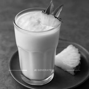 Pineapple Milkshake