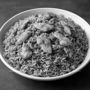 Chicken Tripal Fried Rice