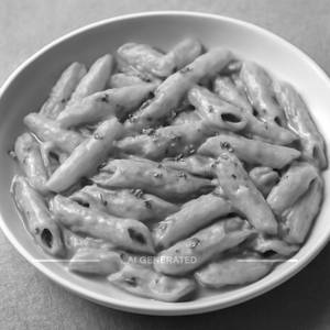 Pink sauce pasta